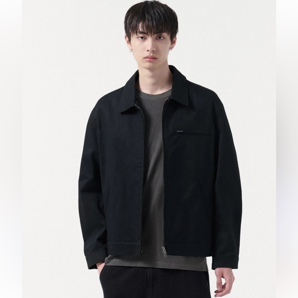 MUSINSA STANDARD Heavyweight CP Work Jacket - Black - XL